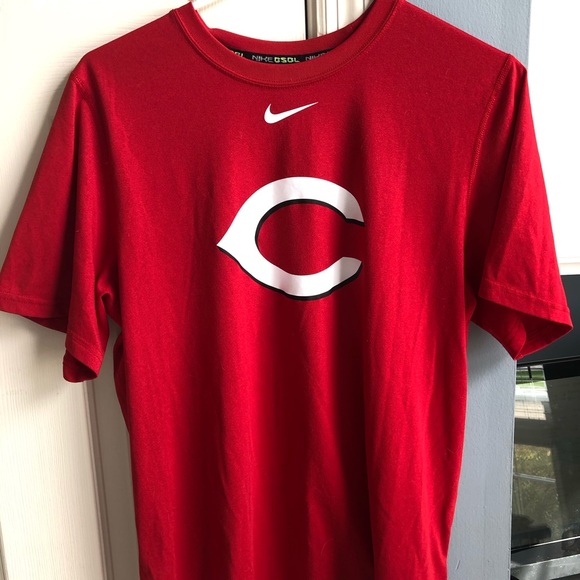 cincinnati reds dri fit shirt